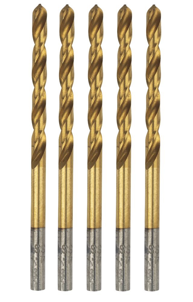 Erbauer Forets HSS meulés 1 x 34mm, lot de 5