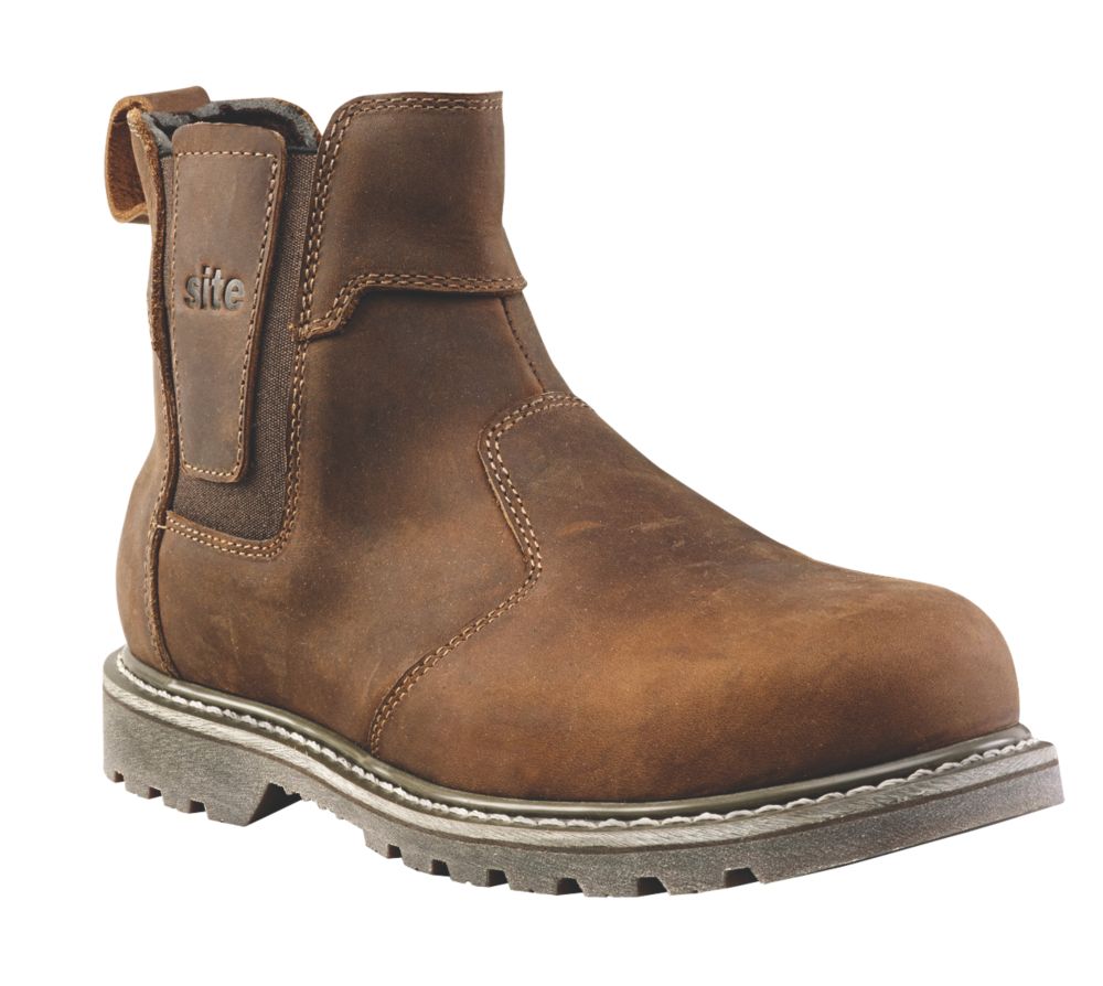 Site Bottines de sécurité SB P Mudguard marron pointure 47