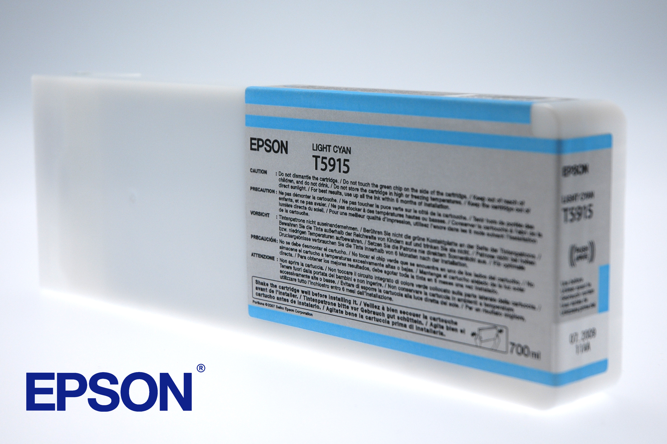 EPSON T5915 cartouche dencre cyan clair capacité standard 700ml pack de 1