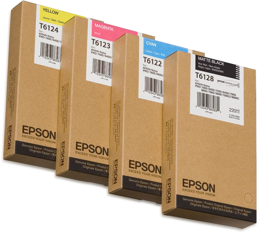 EPSON ENCRE CYAN (220ML) STYLUS T6122
