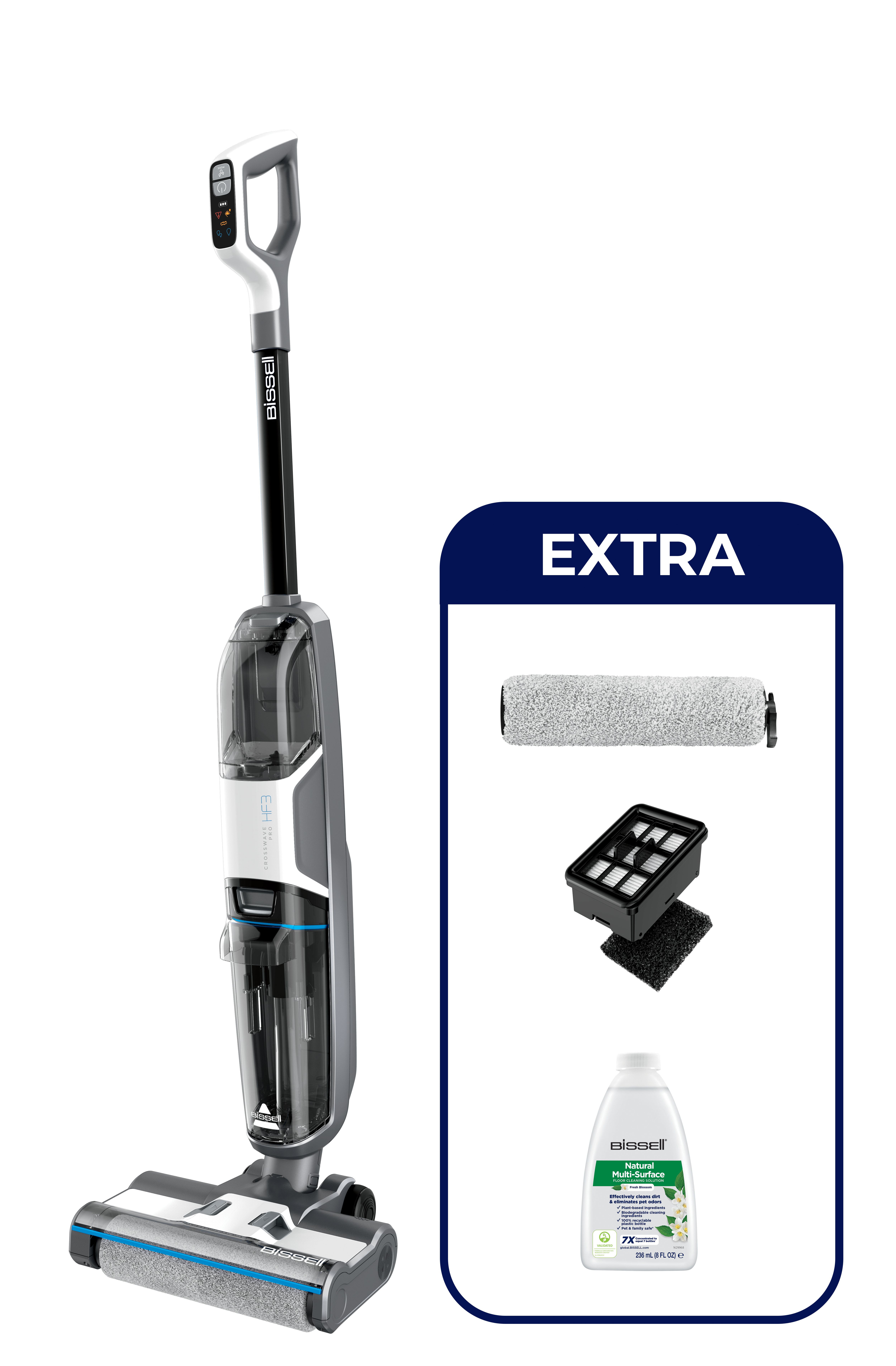 Bissell Aspirateur laveur Crosswave HF3 Pro sans fil