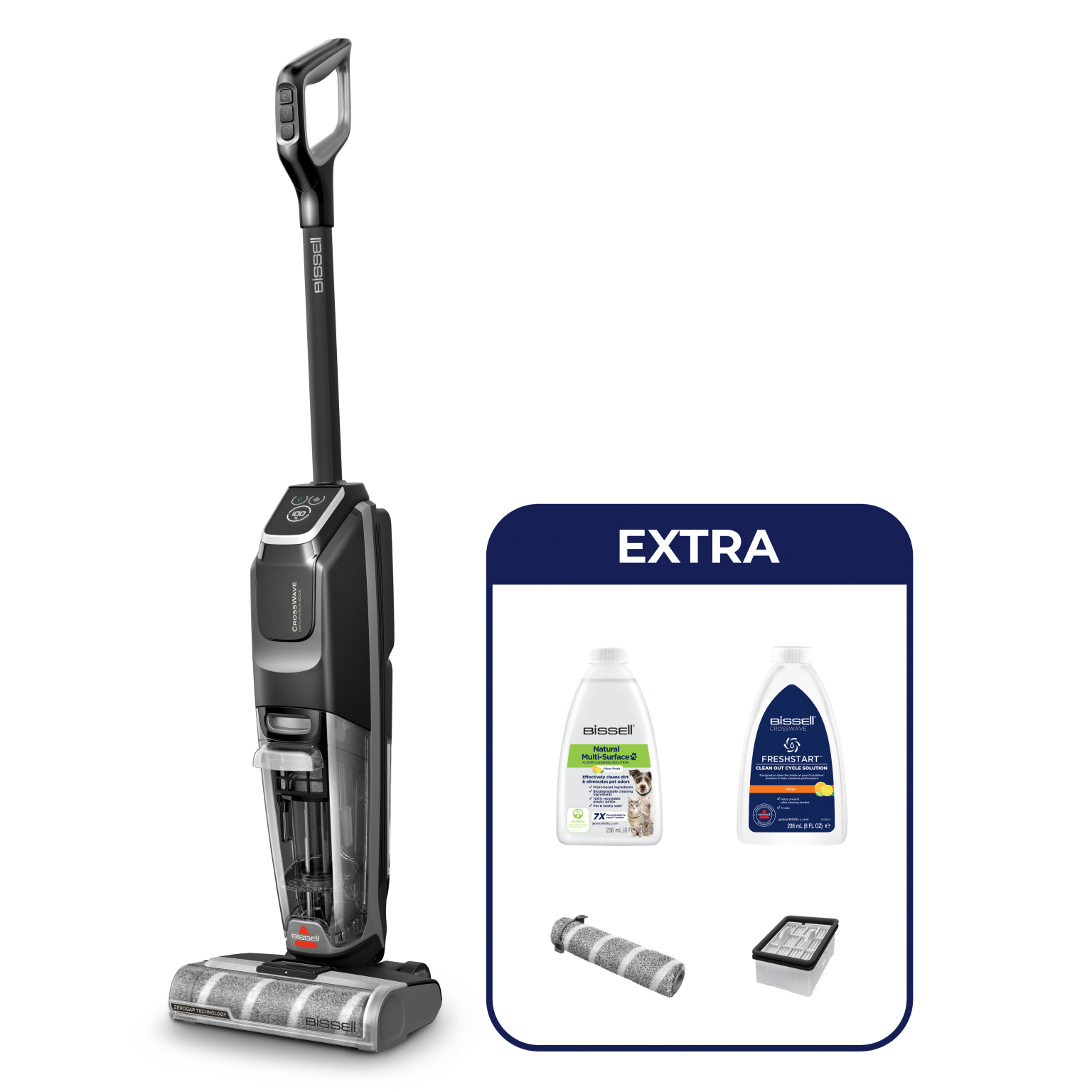 Bissell Aspirateur laveur Crosswave OmniFind Pro 4008N