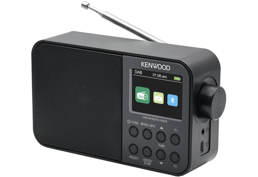 Kenwood Radio CR -M30DAB DAB+ NOIR