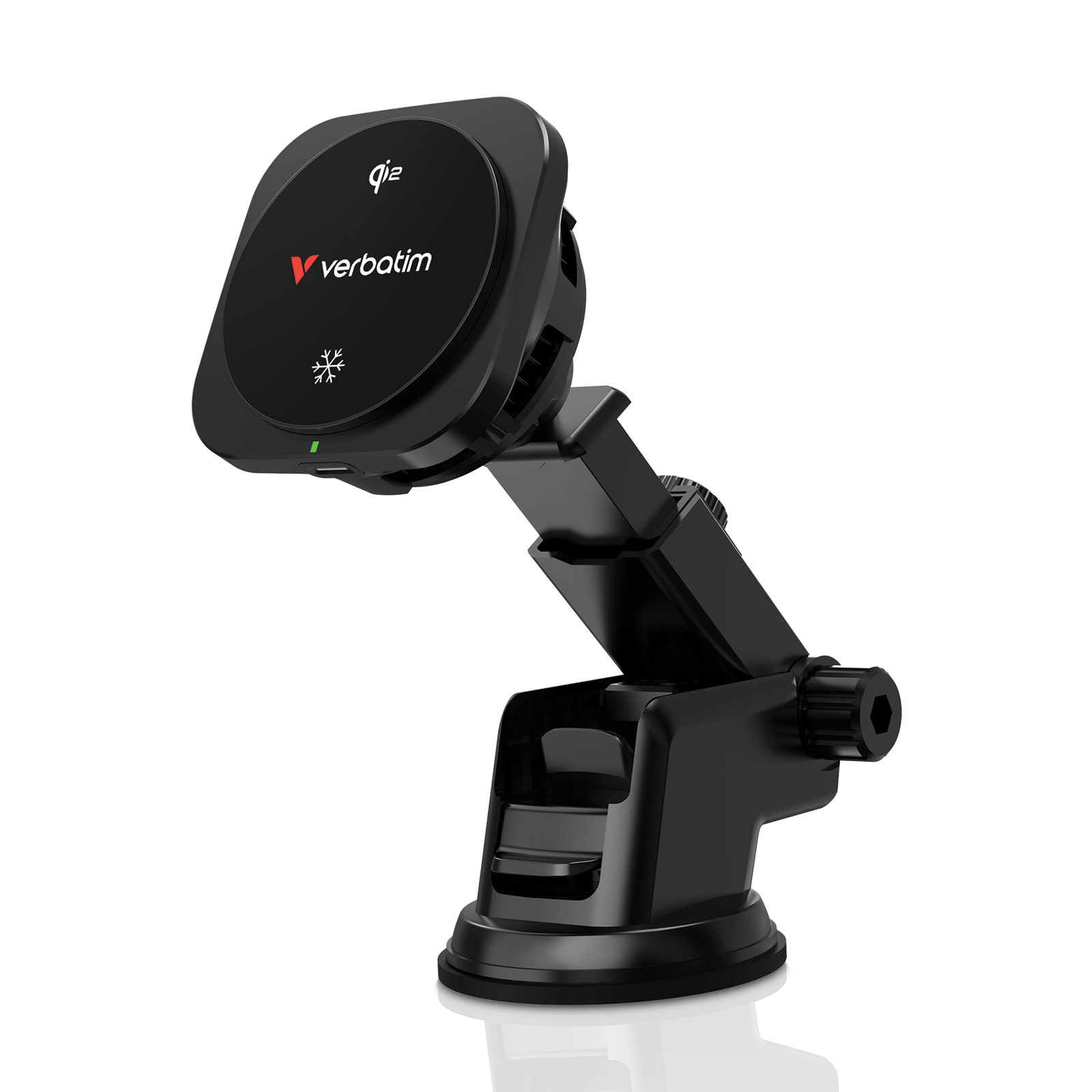 VERBATIM Charge 'n' Drive Qi2 Magnetic Wireless Charger