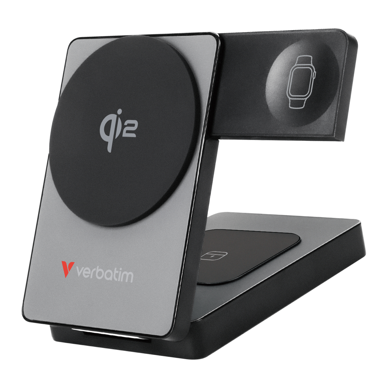 VERBATIM Charge´n´Go Qi2 Power Bank  5000 mAh grey