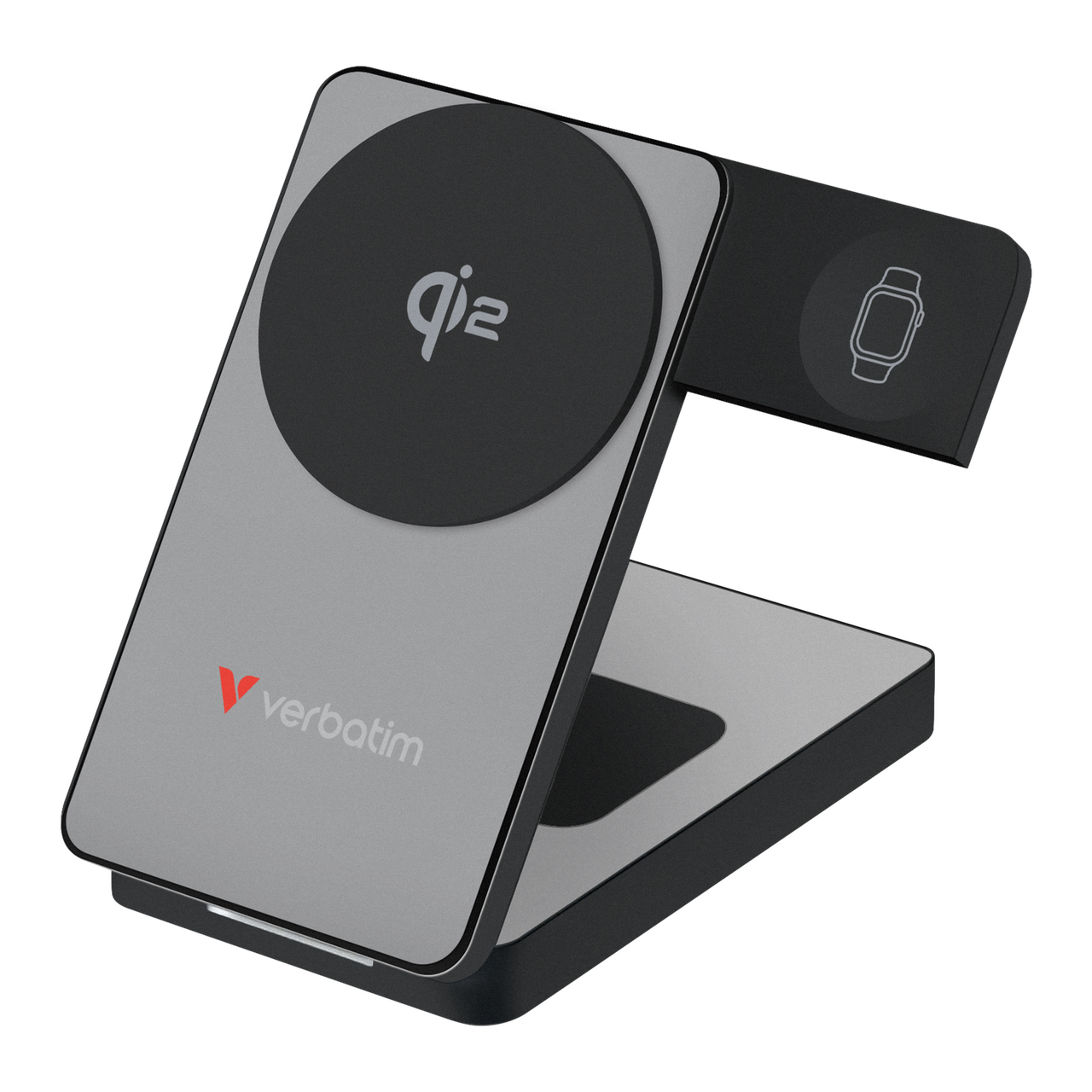 VERBATIM Charge´n´Go Qi2 Power Bank 10000 mAh grey