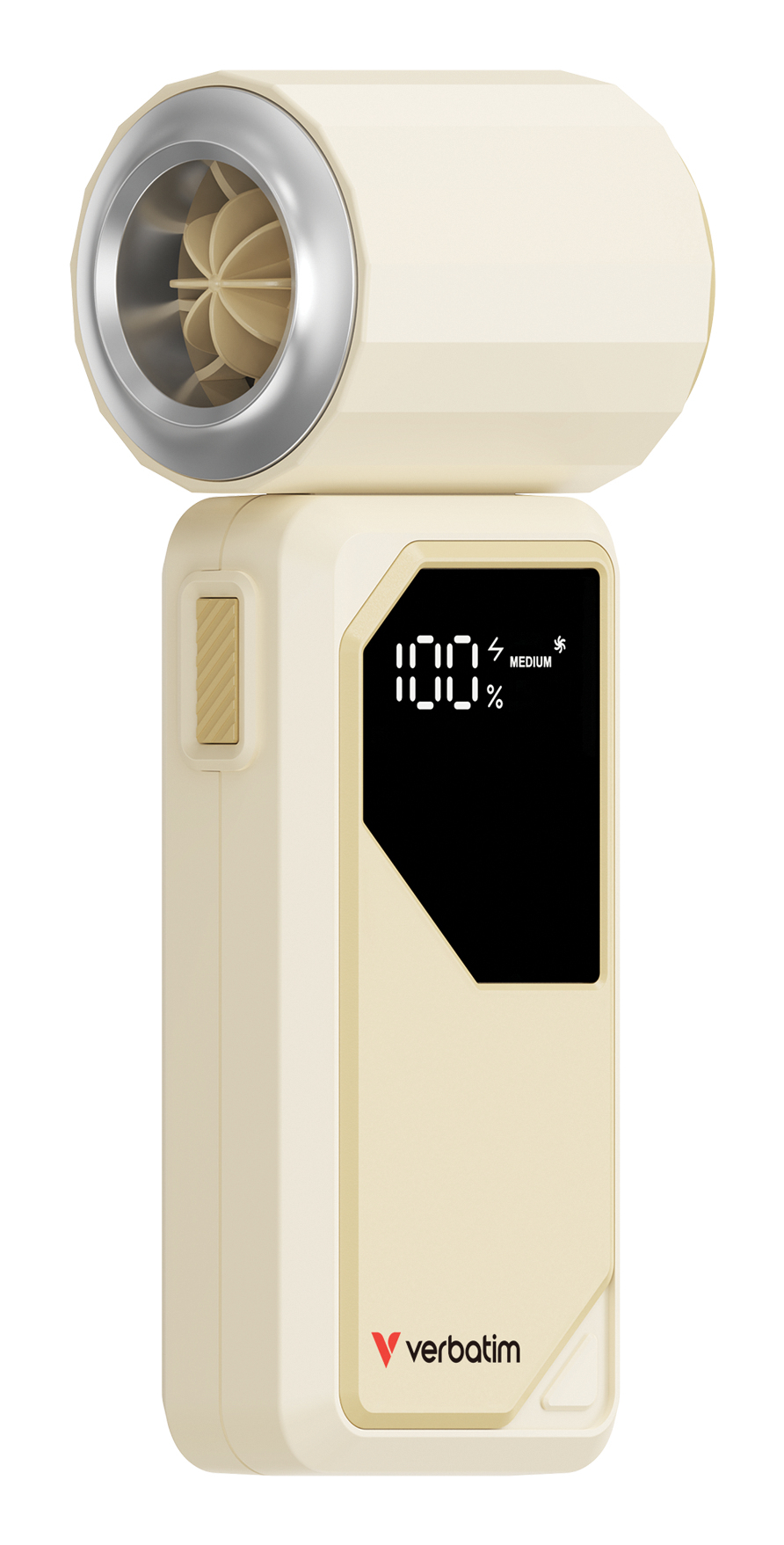VERBATIM Cool?n?Go AirJet Handheld Fan White/Silver
