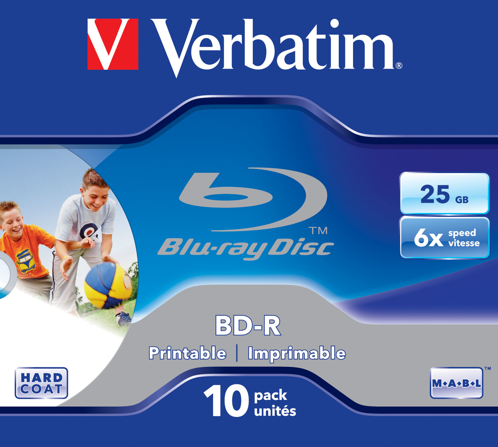 VERBATIM Verbatim BD-Rx6 25Go, boitier CD