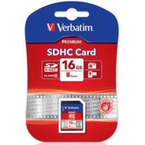 VERBATIM SDHC 16 GB Class 10