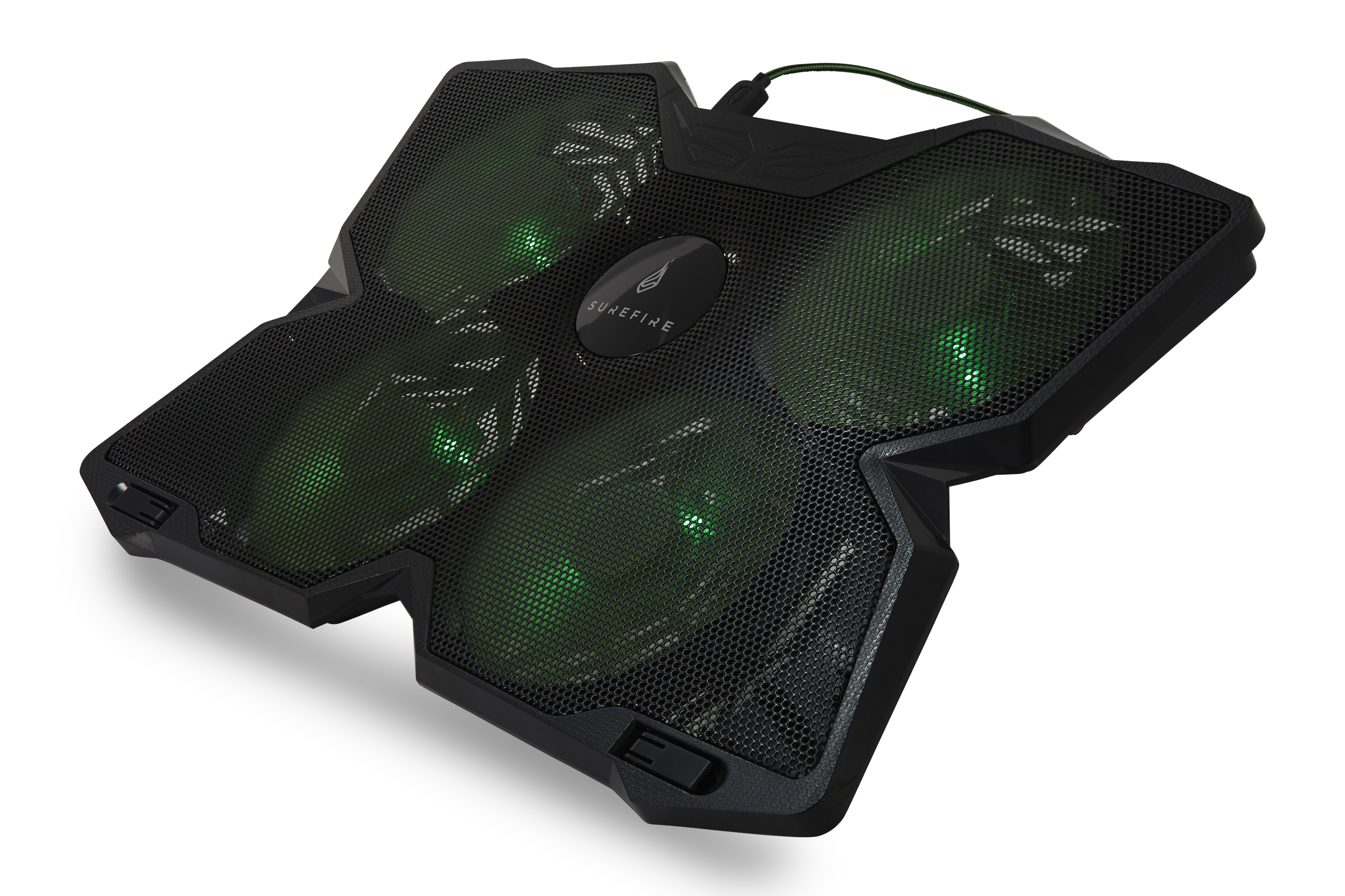 VERBATIM SUREFIRE BORA GAMING LAPTOP COOLING PAD GREEN WCF (P)