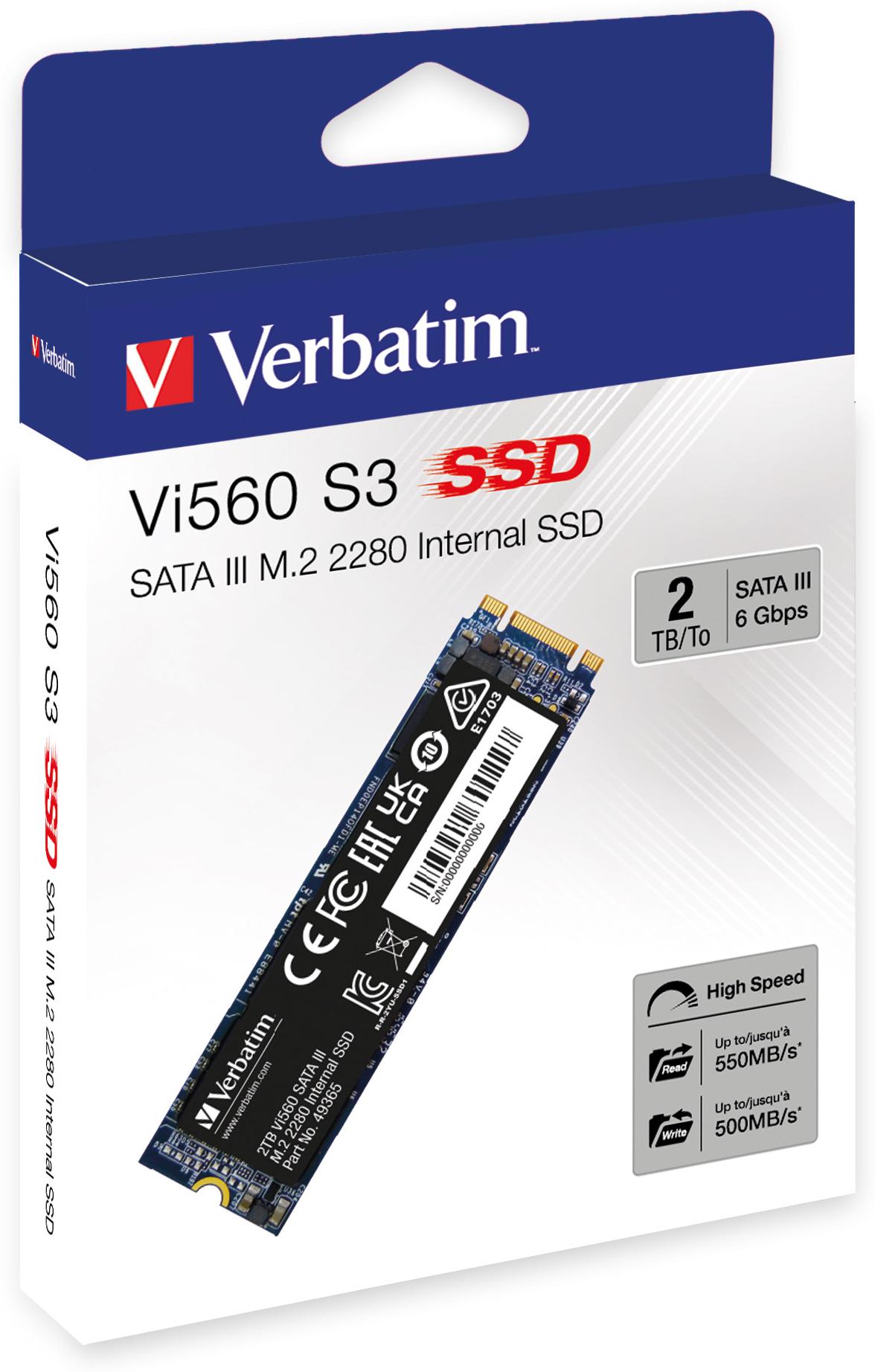 VERBATIM Vi560 S3 M.2 SSD 2TB