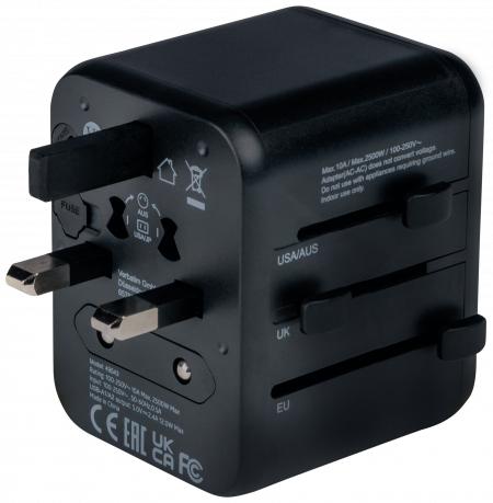 VERBATIM Adaptateur universel de voyage UTA-03