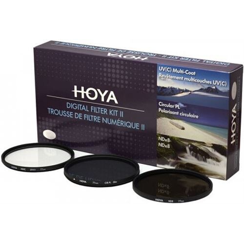 Hoya Jeu de Filtres DFK62 (UV,PLC,ND) D62 mm