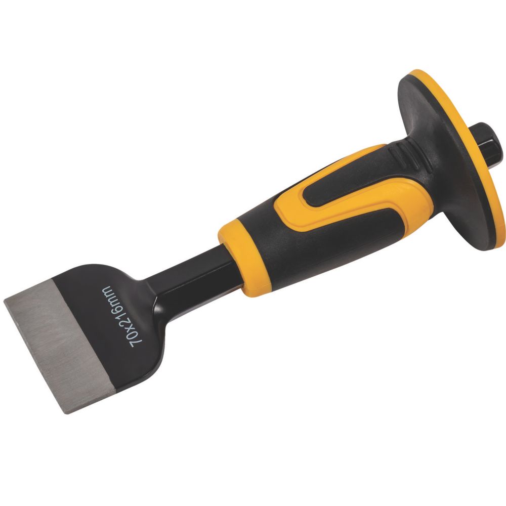 Roughneck Ciseau à brique avec pare-coups 70 mm x 216 mm