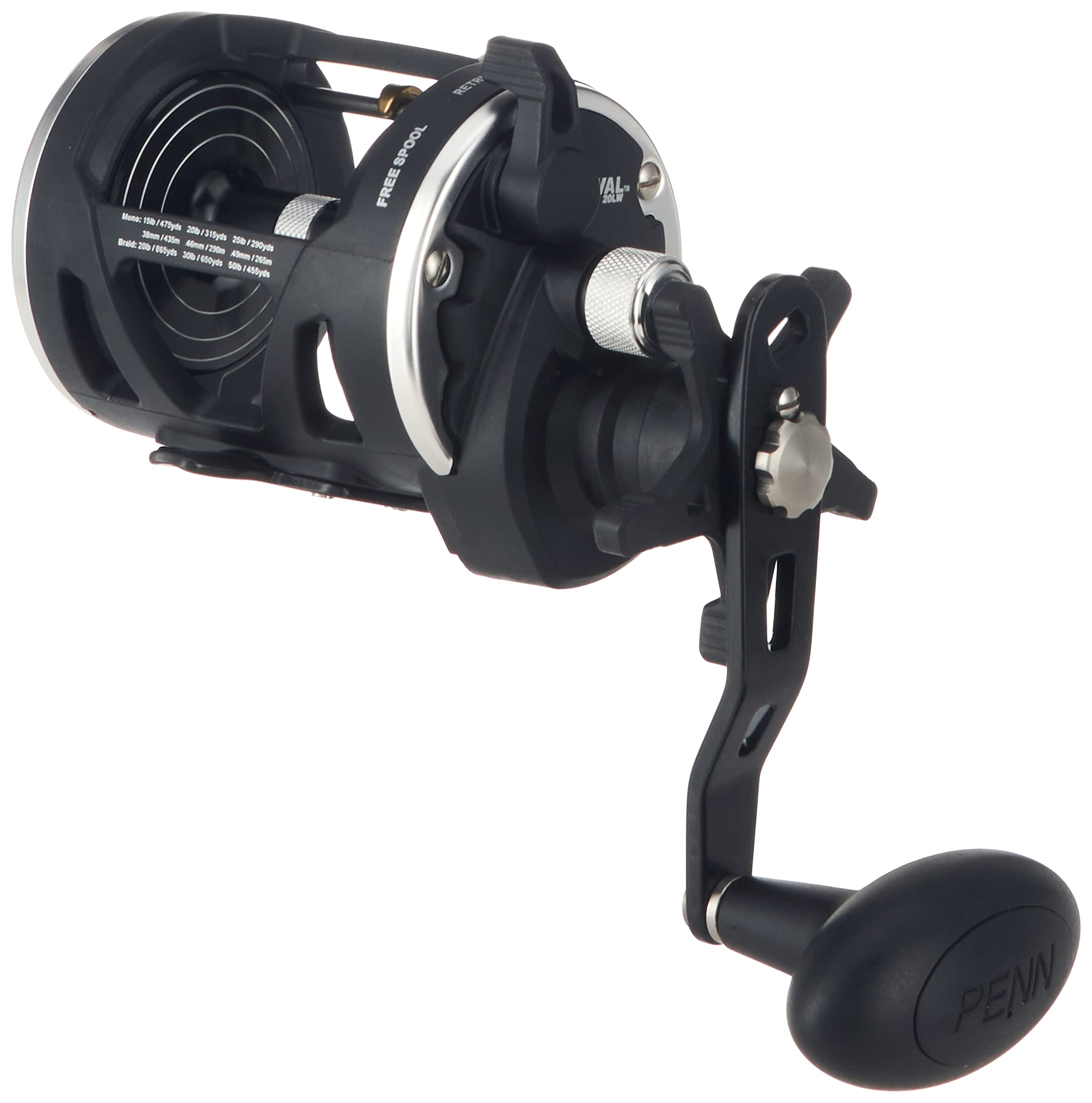 Penn Rival Level Wind Moulinet à Tambour Tournant