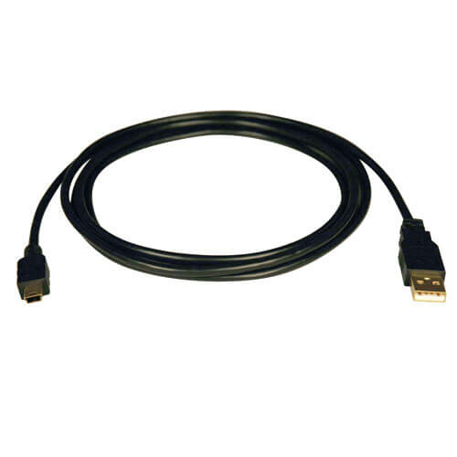 EATON TRIPPLITE USB 2.0 A to Mini-B Cable A to 5Pin Mini-B M/M 6ft. 1.83m