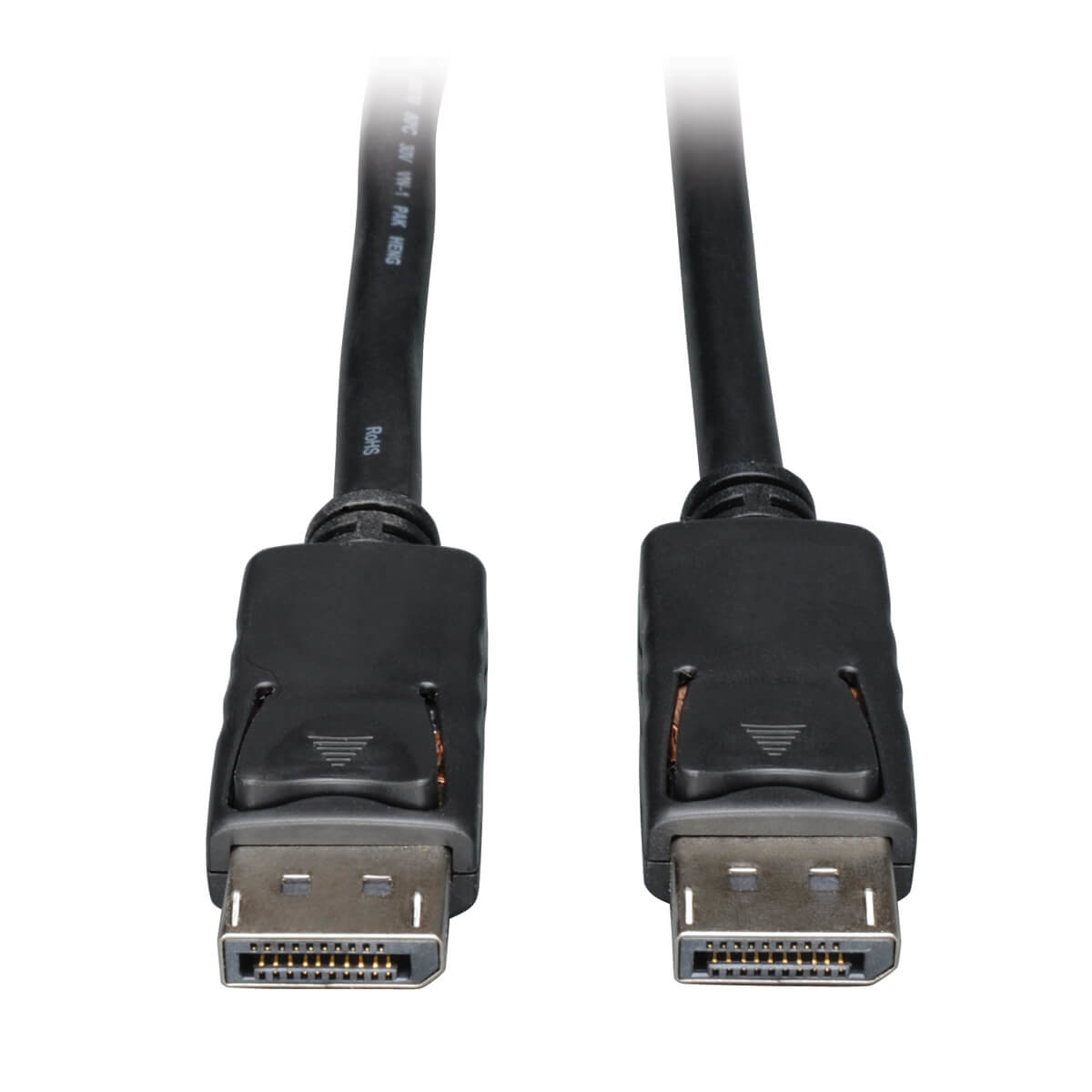 EATON TRIPPLITE DisplayPort Cable with Latches 4K 60Hz M/M 15ft. 4.57m