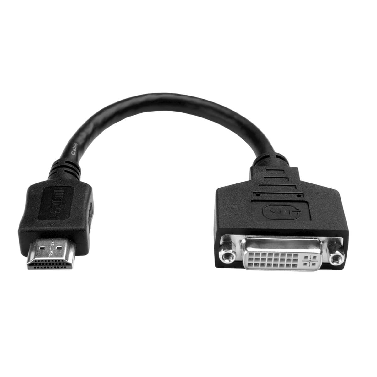 EATON TRIPPLITE HDMI to DVI Adapter Video Converter HDMI-M to DVI-D F 8-in. 20.32 cm