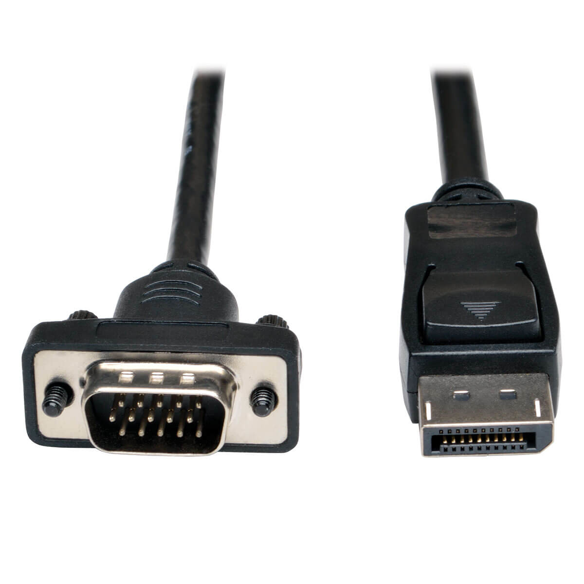 EATON TRIPPLITE DisplayPort 1.2 to VGA Active Adapter Cable DP with Latches to HD15 M/M 6ft. 1.8m