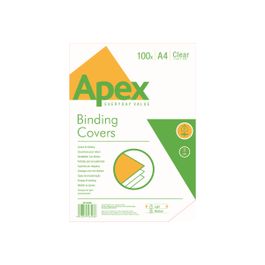 Fellowes APEX CLEAR PVC COUV LIGHTWEIGHT 100