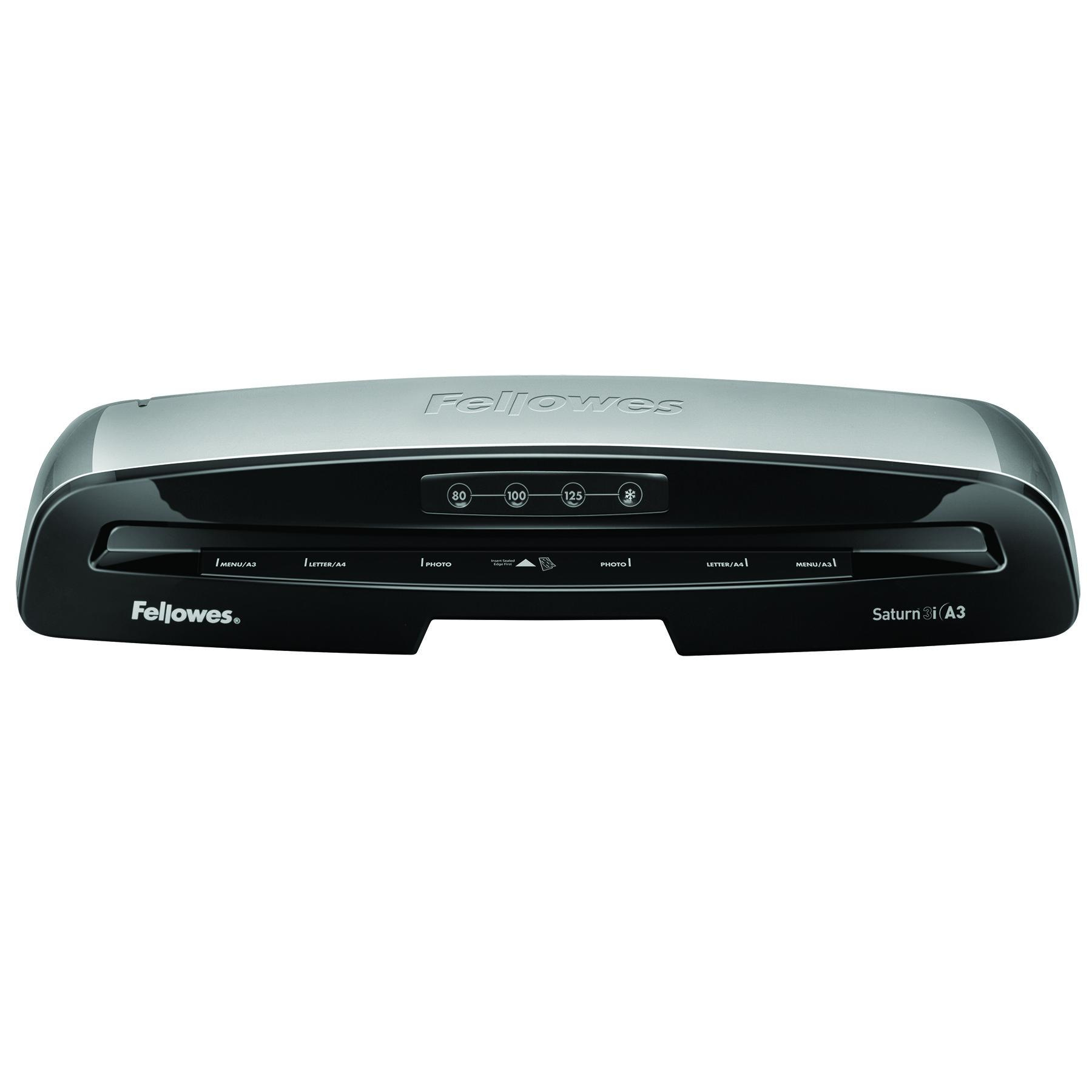 Fellowes Bundle Plastifieuse Saturn 3i A3 achetée + 4x25 packs 80 microns offerts