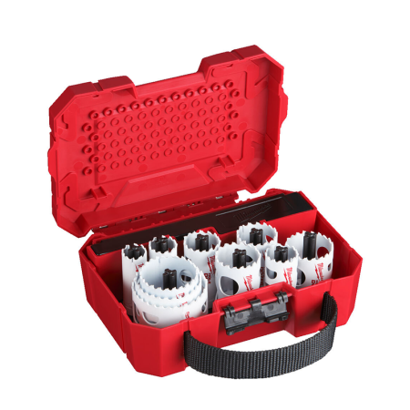 Milwaukee Coffret de 14 Scies cloches bi-métal Hole Dozer™ Ø19-57 mm