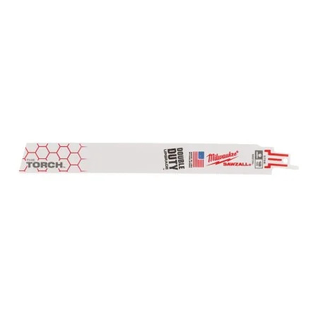 Milwaukee Lot de 5 lames de démolition métal TORCH 230mm 18 TPI