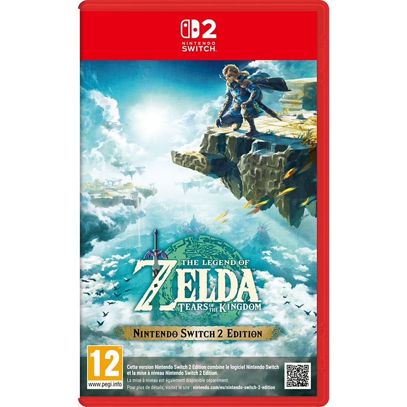 Nintendo jeu switch 2 the legend of zelda tears of the kingdom