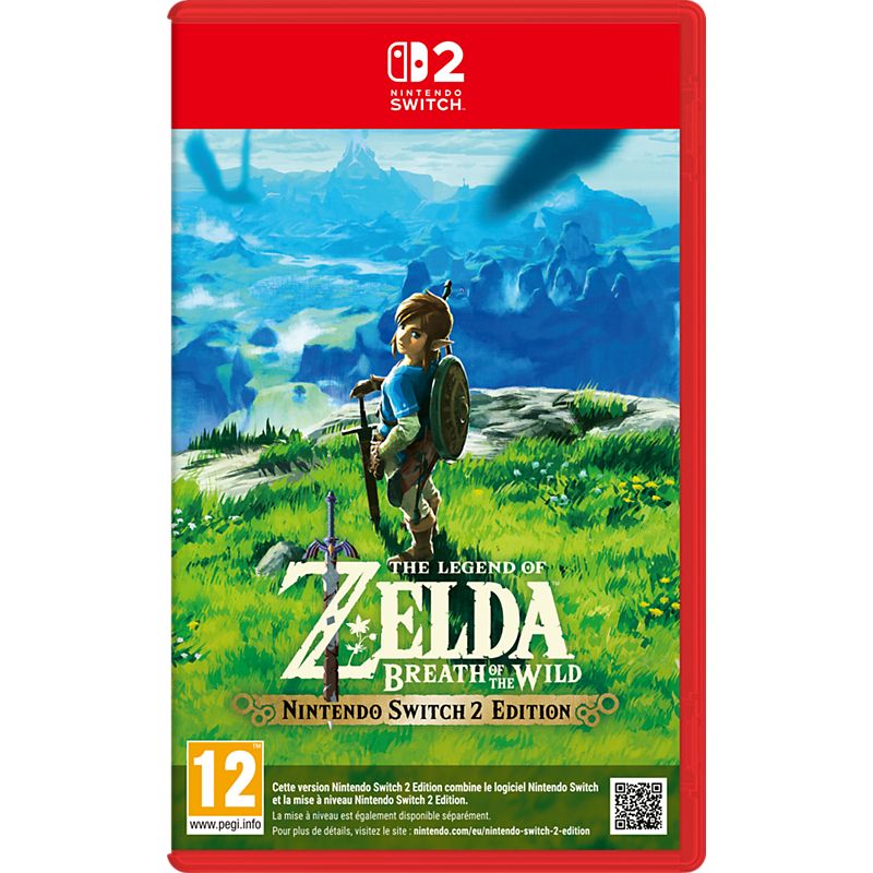 Nintendo jeu switch 2 the legend of zelda breath of the wild