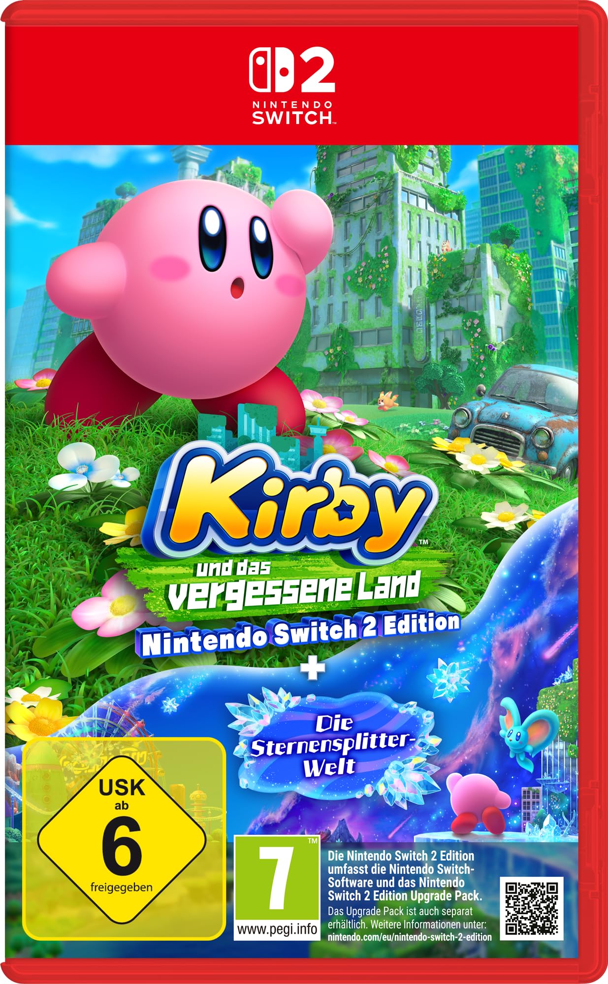 Nintendo Kirby et das vergessene Land + Die Sternensplitter-Welt-Spiel