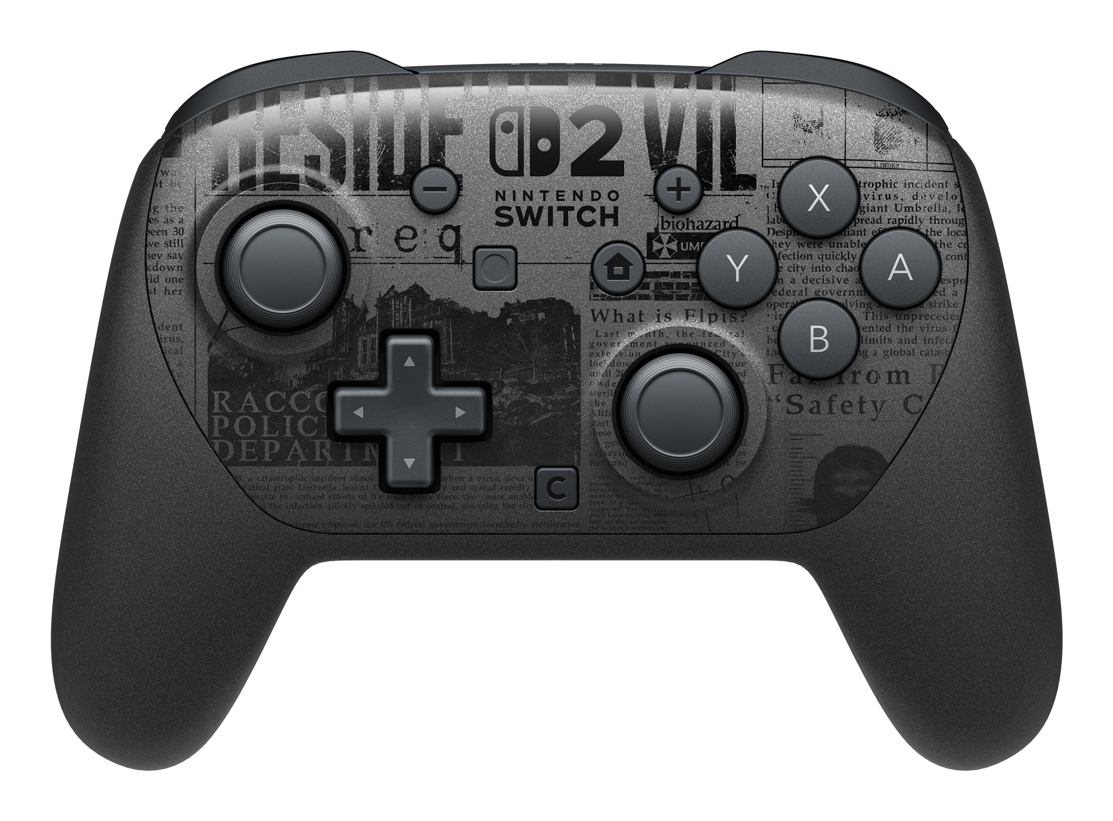 Nintendo Manette sans fil  Pro Controller Edition Resident Evil Requiem Noir pour  Switch 2