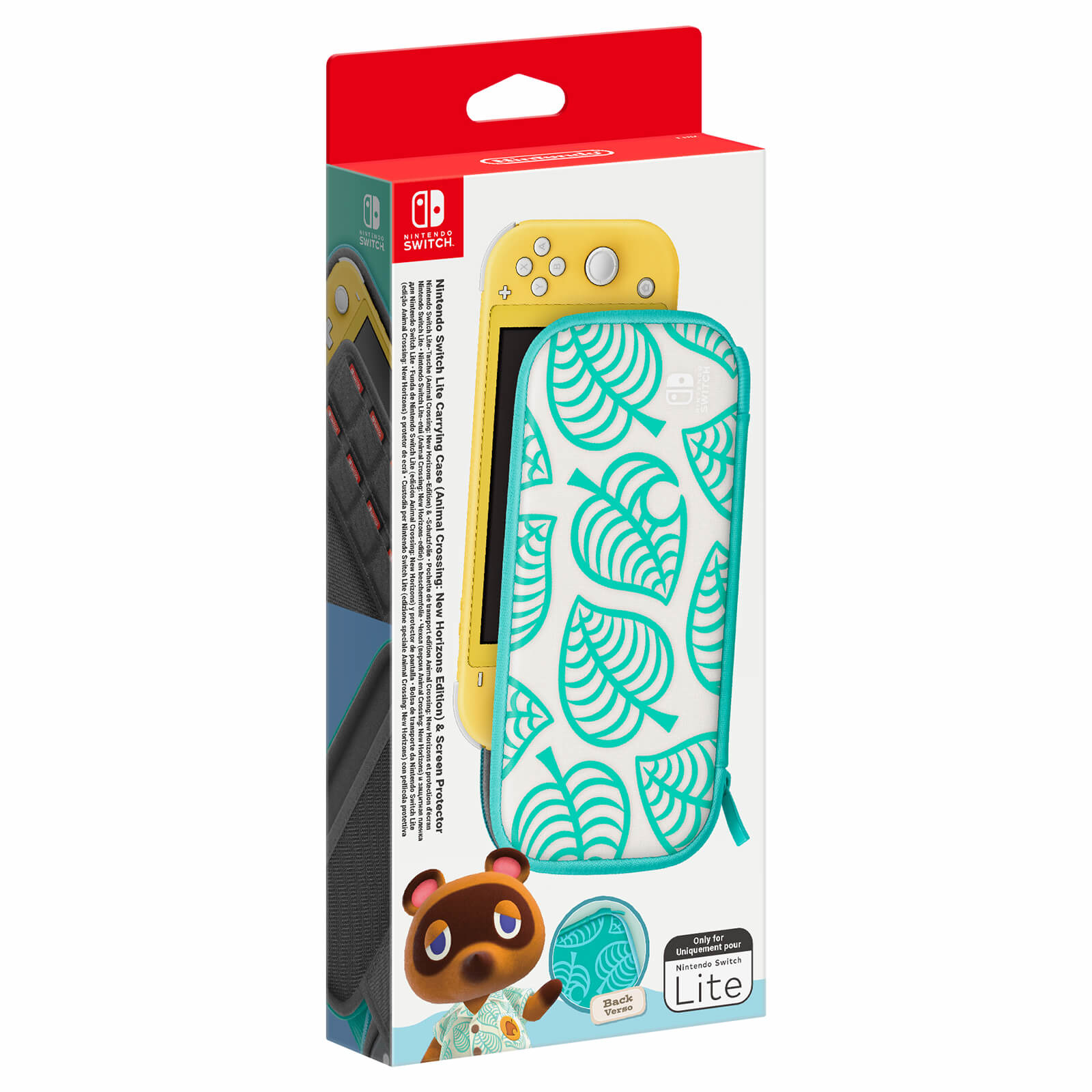 Nintendo Switch Lite -Tasche & -Schutzfolie
