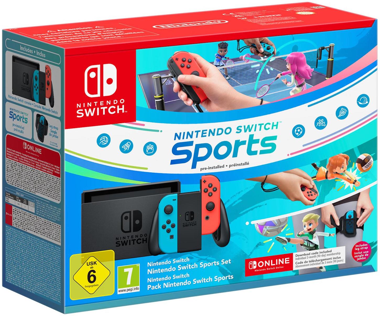 Nintendo console switch sports