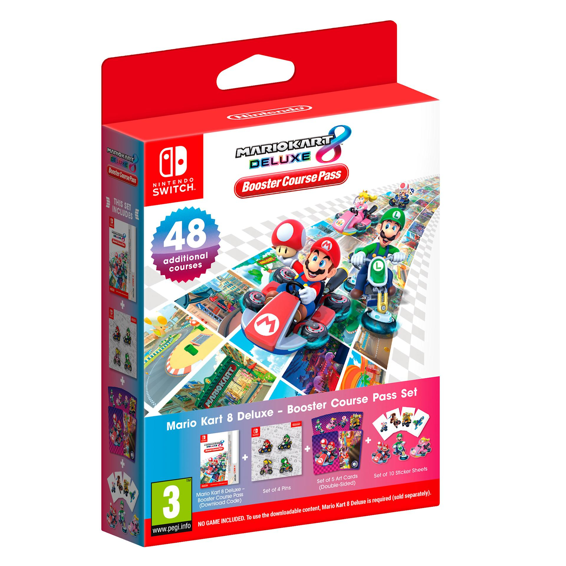 Nintendo jeu switch set mario kart 8 deluxe-pass circuits ad