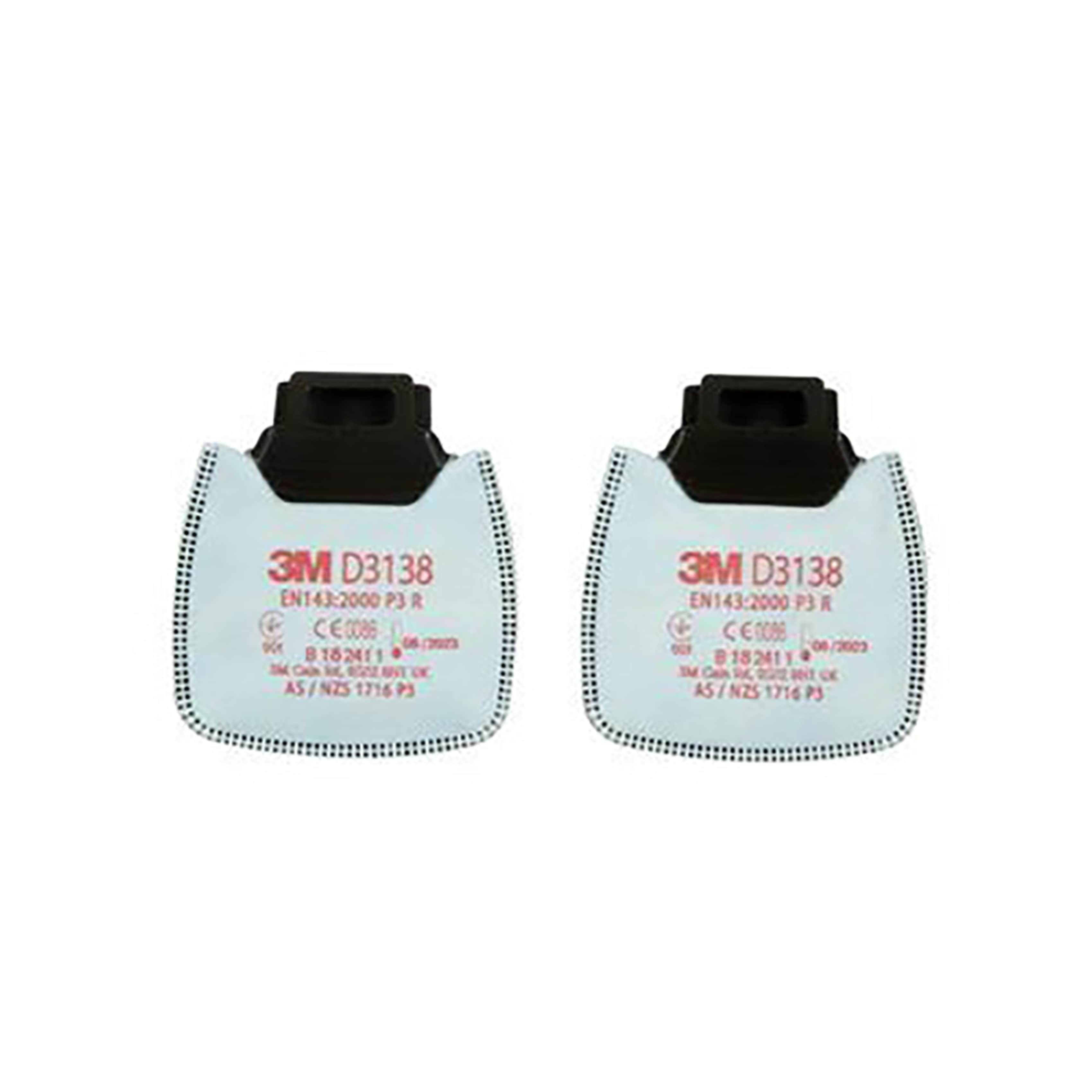3M Filtre à particules D3138, P3R avec charbon actif