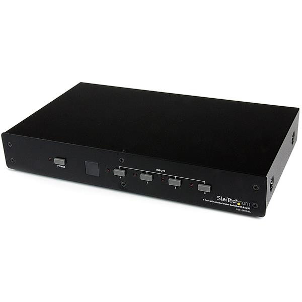 STARTECH StarTech.com Commutateur audio / video VGA 4 ports avec controle RS232
