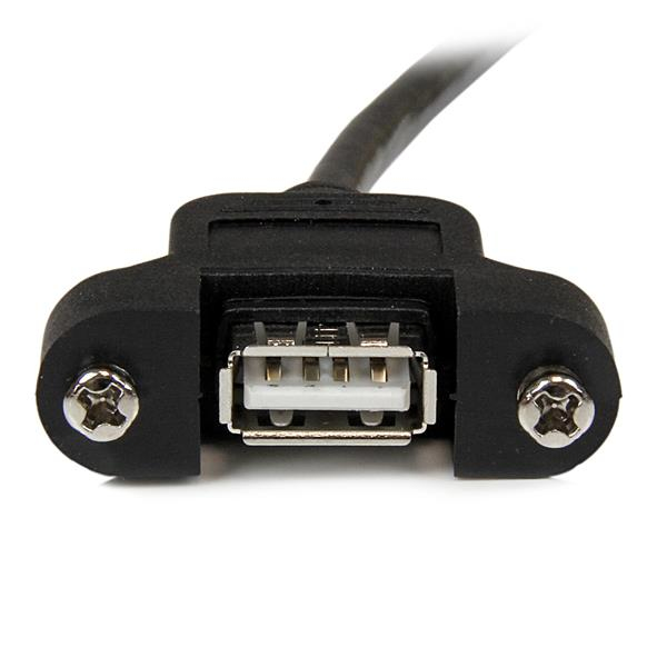 STARTECH Câble USB 2.0 à Montage sur Panneau