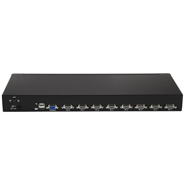 STARTECH StarTech.com 8 Port 1U Rackmount USB KVM Switch Kit with OSD and Cables