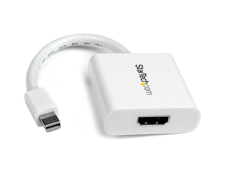 STARTECH Adaptateur vidéo Mini DisplayPort vers HDMI - Convertisseur Mini DP vers HDMI