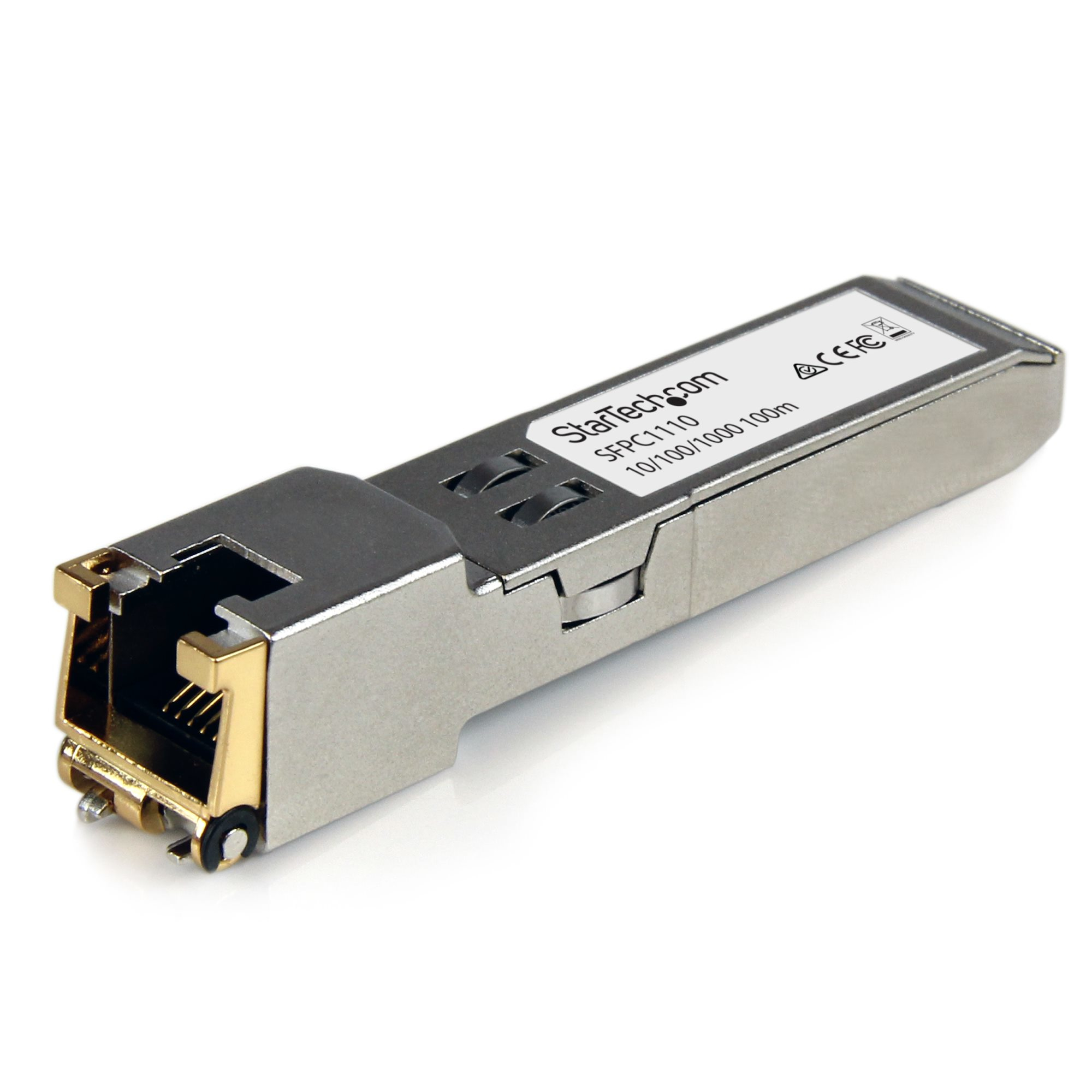STARTECH StarTech.com Module de transcepteur SFP Gigabit RJ45 en cuivre compatible Cisco SFP-GE-T