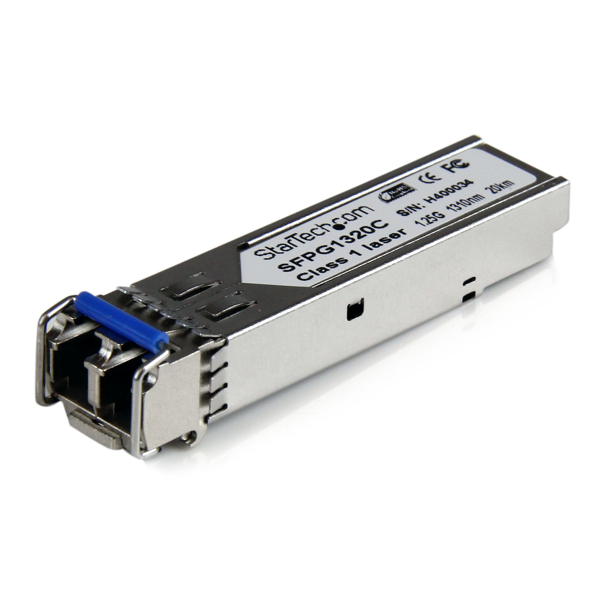 STARTECH StarTech.com Module transceiver SFP Mini-GBIC fibre optique monomode LC Gigabit DDM, compatible Cisco