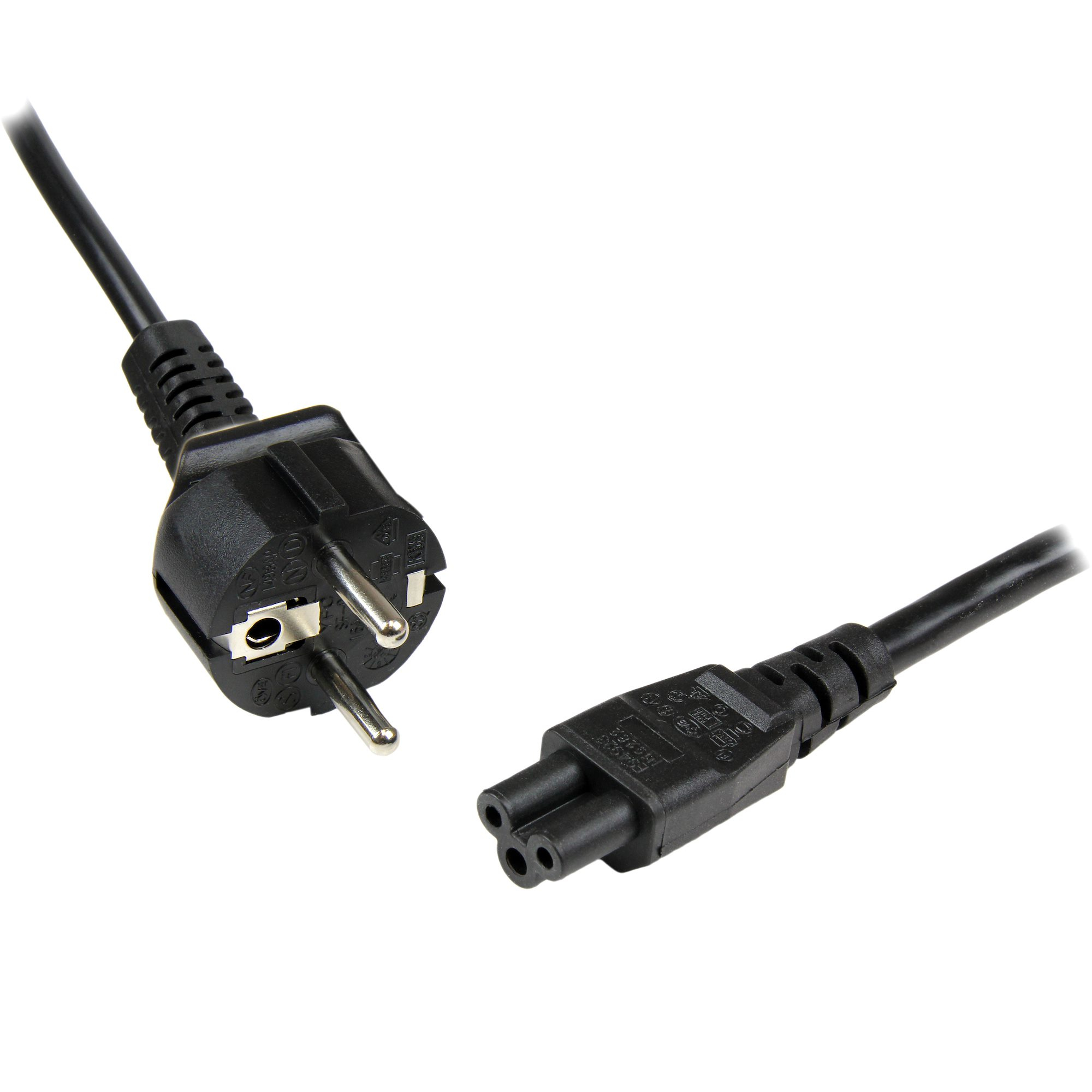 STARTECH Câble d'Alimentation en Trèfle (PC Portable) 2 m