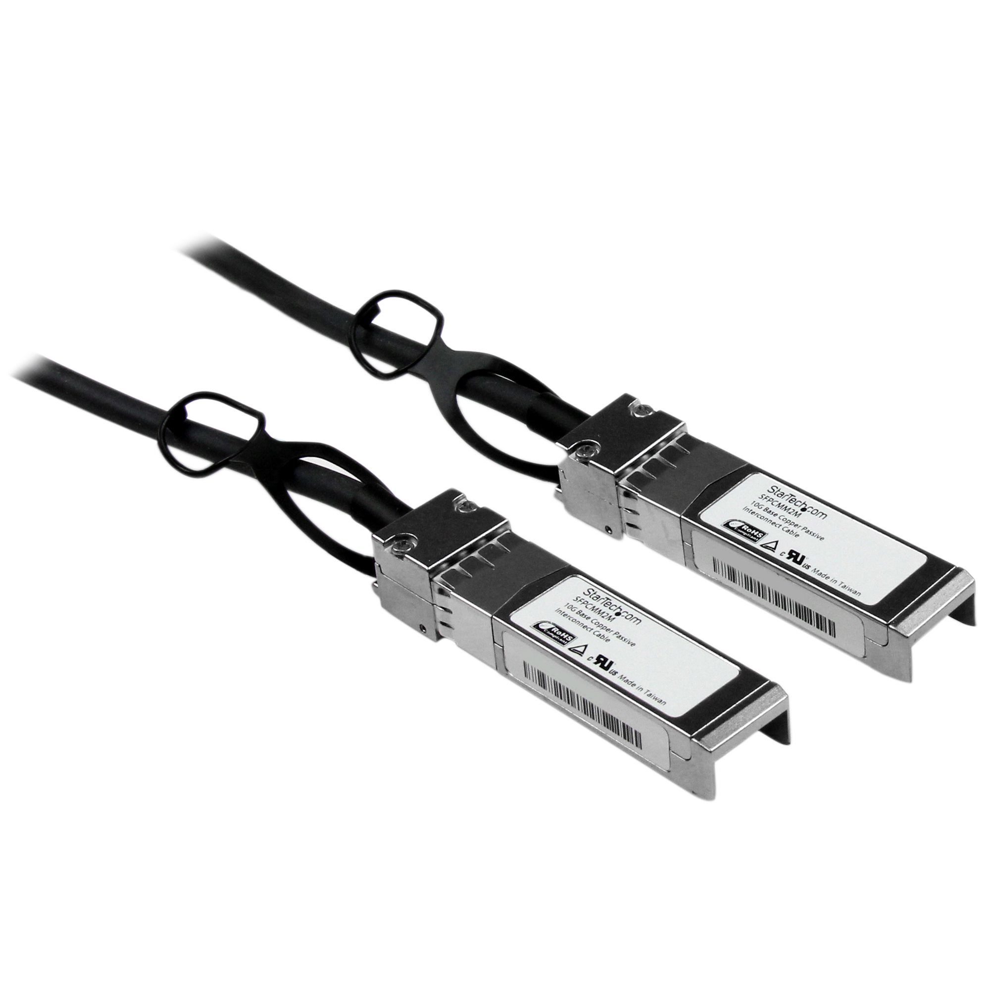 STARTECH StarTech.com Câble réseau passif SFP+ 10 GbE à connexion directe twinax en cuivre de 2 m