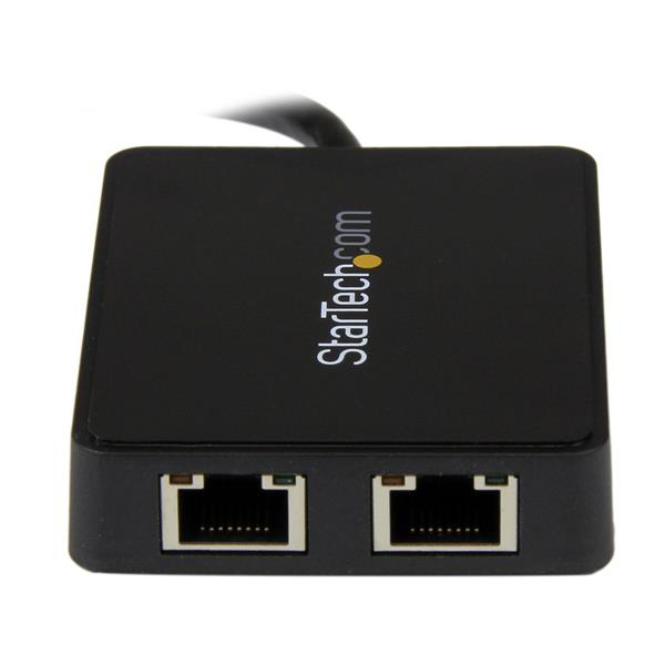 STARTECH Adaptateur réseau USB 3.0 vers 2 ports Gigabit Ethernet