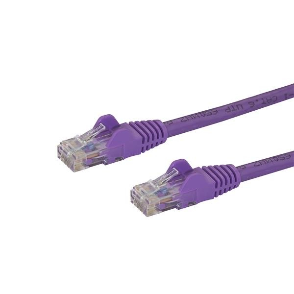 STARTECH 2M CAT6 PURPLE SNAGLESS GIGABIT