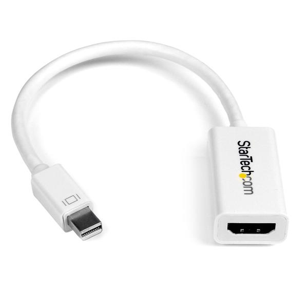 STARTECH Adaptateur Mini DisplayPort vers HDMI 4K Blanc