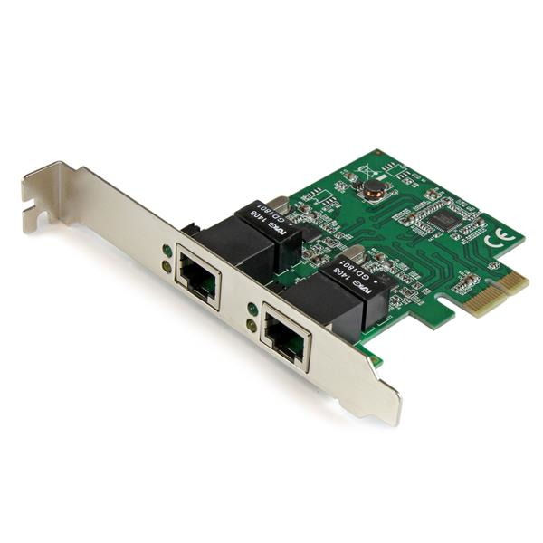 STARTECH StarTech.com Carte adaptateur réseau serveur Gigabit PCI Express double port