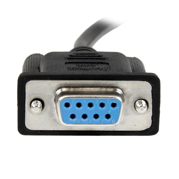 STARTECH Câble DB9 Null modem F/F - 1 m