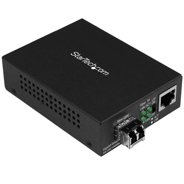 STARTECH StarTech.com Convertisseur de média Gigabit Ethernet fibre optique multimode compact avec SFP