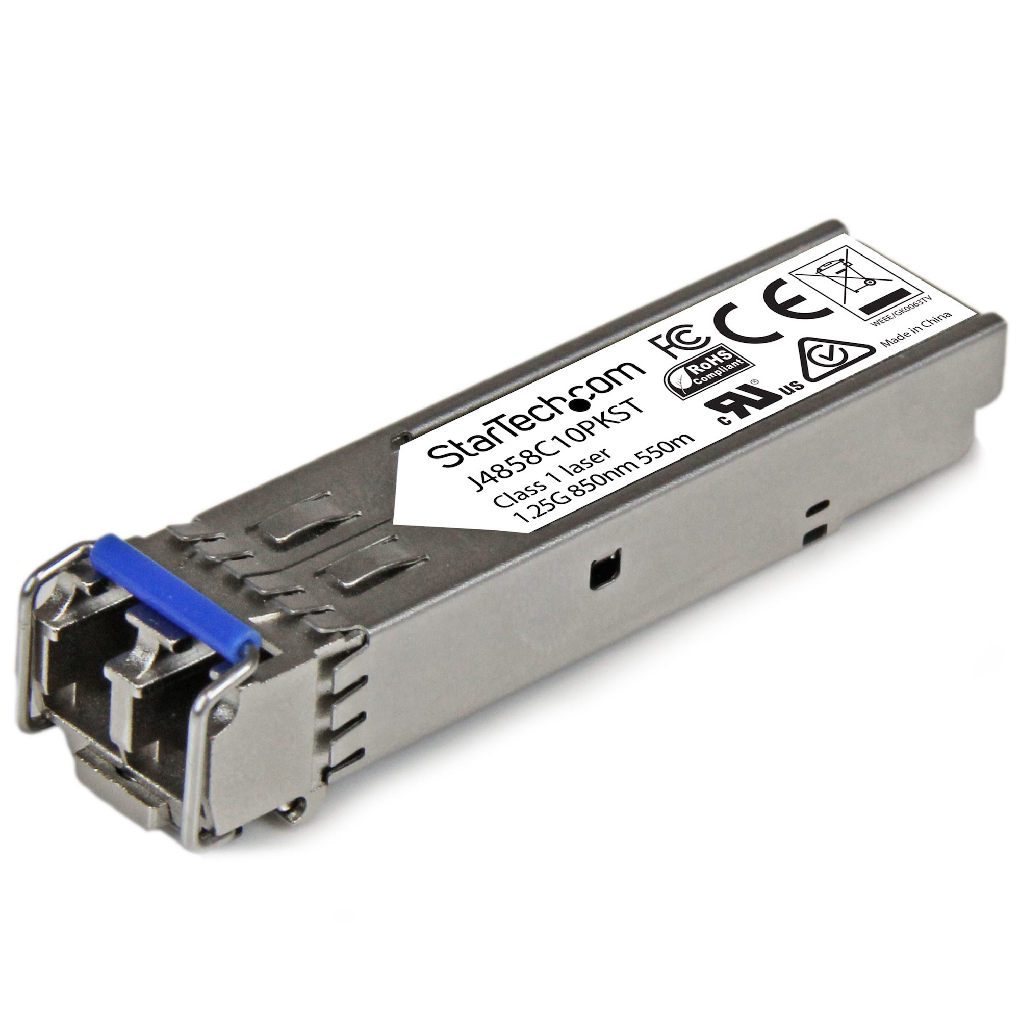 STARTECH StarTech.com Paquet de 10 modules de transceiver SFP+ à fibre optique GbE